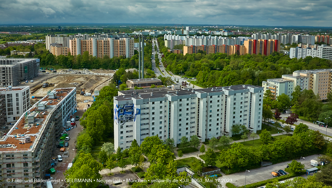 17.05.2023 - Graffitis vom italienischen Künstler Peeta in Neuperlach